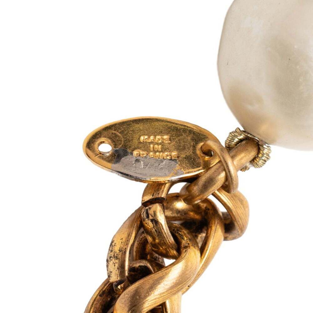CHANEL Vintage White Pearl Necklace - Picture 4 of 5